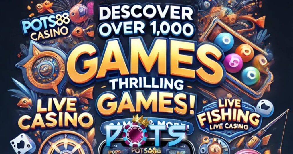 POTS888 Casino Games - Play Online Slots, Live Casino & More
