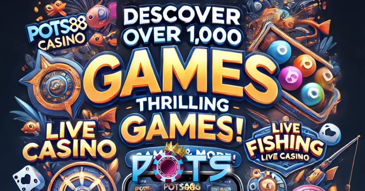 POTS888 Casino Games - Play Online Slots, Live Casino & More
